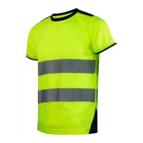 T-SHIRT M/M ALTA VISIB AMARELO/CINZA WR.2.361 T-SHIRT M/M ALTA VISIB AMARELO/CINZA WR.2.361
